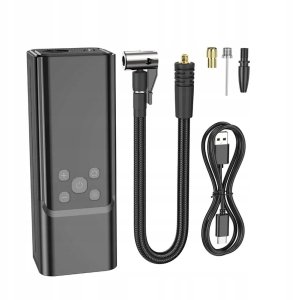 Kompresor samochodowy Hoco bezprzewodowy 5000mAh ZP7 czarny 12