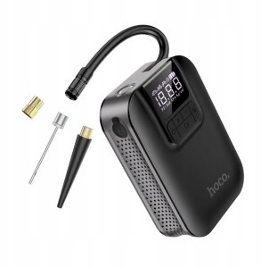 Kompresor samochodowy Hoco bezprzewodowy 5000mAh ZP7 czarny 3