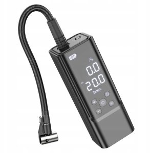 Kompresor samochodowy Hoco bezprzewodowy 5000mAh ZP7 czarny 7