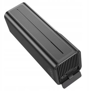 Kompresor samochodowy Hoco bezprzewodowy 5000mAh ZP7 czarny 8