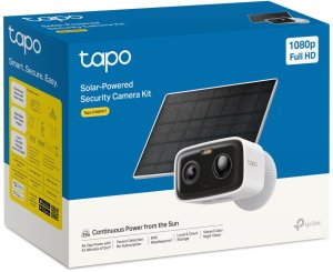 TP-Link Tapo C400 KIT venkovní kamera, solární panel (2MP, 1080p, IR 10m, WiFi, micro SD card, IP65) 3