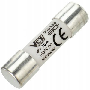 VCX Wkładka bezpiecznikowa gPV 10x38 20A DC CF 10PV 20A 4