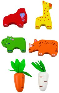 LeanToys Auto Edukacyjne Drewniane Sorter Kształty Układanka Labirynt 3