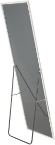 Lustro stojące BEAUVAIS 156 cm Metal Srebrny 5