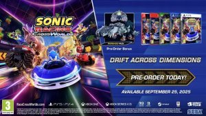 PS4 hra Sonic Racing: CrossWorlds 2