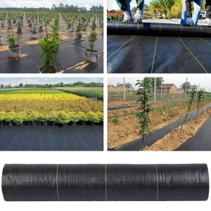 Agrotkanina Heckermann 0,8x50m 90g/m2 Czarna 5