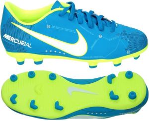 Nike Buty piłkarskie JR Mercurial Vortex III Neymar FG niebieski r. 37.5 (921490 400) 1