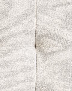 Beliani Fotel obrotowy MOLLE II Z podnóżkiem Jasnobeżowy 10