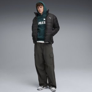 Puma Bluza męska ESS No.1 Logo Hoodie FL zielona 682571 75 L 5