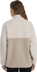 Bluza polarowa damska 4F F421 kremowa 4FWAW25TFLEF42112S L 3