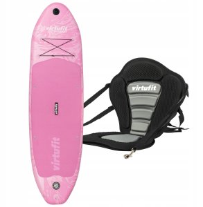 VIRTUFIT DESKA SUP CRUISER 305 Z SIEDZISKIEM I AKCESORIAMI RÓŻOWY 2