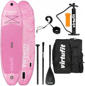 VIRTUFIT DESKA SUP CRUISER 305 Z SIEDZISKIEM I AKCESORIAMI RÓŻOWY 4