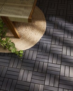 Płytki tarasowe ACERENZA Certyfikowane drewno akacjowe Szary 5