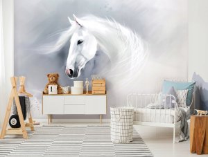 Fototapeta Winylowa Koń Zwierzęta Dla Dzieci 416x254 2