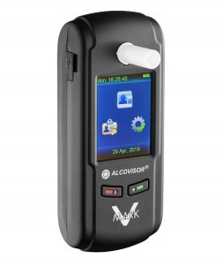 Alkomat elektrochemiczny AlcoVisor Mark V Plus Black 2