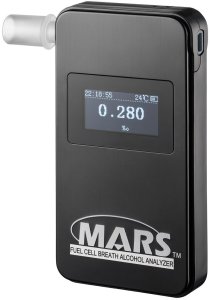 Alkomat Alcovisor Alkomat elektrochemiczny MARS BT BLACK z drukarką 3
