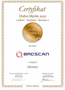 Alkomat elektrochemiczny BACscan A3 13