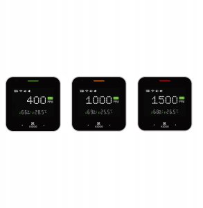 Miernik parametrów powietrza KCO2M10 2