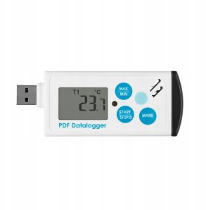 Rejestrator temperatury i wilgotności z USB AZ 88262 2