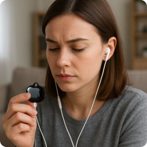 DYKTAFON SZPIEGOWSKI MINI CYFROWY PODSŁUCH MAŁY 16GB BRELOK UKRYTY WISIOREK 3