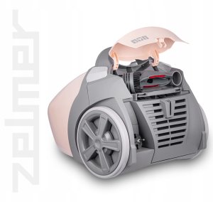 ODKURZACZ ZVC 352 ANTEK 900W 3,5L BEŻOWY 4