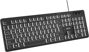 Savio KB-04 klawiatura Dom/Biuro USB QWERTY UK międzynarodowy Czarny 2