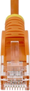 StarTech N6PAT150CMORS kabel sieciowy Pomarańczowy 1,5 m Cat6 U/UTP (UTP) 3