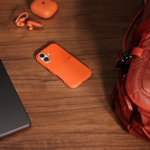 Beats iPhone 17 Rugged Case with MagSafe and Camera Control – Sierra Oranžinis 3