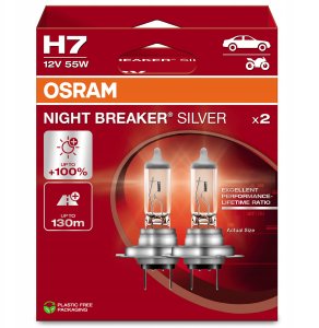 Osram Night Breaker Silver - H7 Car Bulbs 2