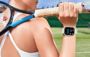 Smartwatch Colmi P86 (Różowe złoto) 10