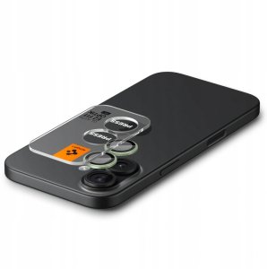 Spigen OSŁONA APARATU SPIGEN OPTIK PRO GLAS.TR ”EZ FIT” CAMERA PROTECTOR 2-PACK IPHONE 16 / 16 PLUS / 17 GREEN 5