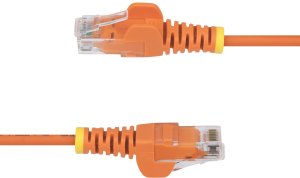 1M ORANGE SLIM CAT6 CABLE 3