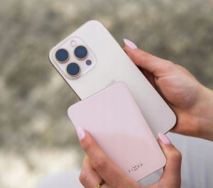 Powerbank Fixed MagZen 5 Crystal Qi2 5000mAh Różowy 4