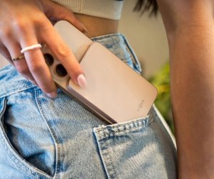 Powerbank Fixed MagZen 5 Crystal Qi2 5000mAh Różowy 5