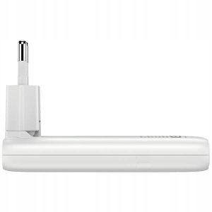 Verbatim Fold n Go mains charger GaN 65W white 32355 2
