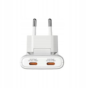 Verbatim Fold n Go mains charger GaN 65W white 32355 3