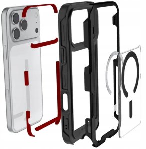 Etui Ghostek Atomic Slim MagSafe do       iPhone 17 Pro Max czarny 5
