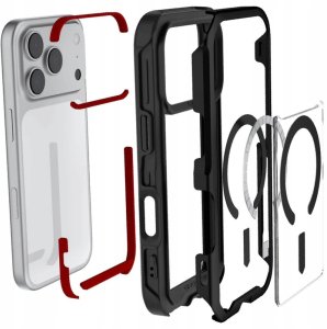 Etui Ghostek Atomic Slim MagSafe do       iPhone 17 Pro czarny 5
