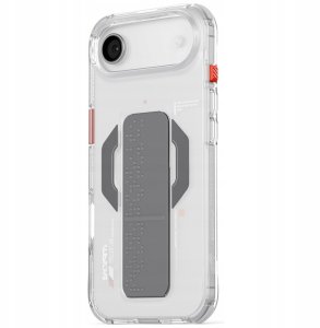 Skinarma Haxa Case for iPhone Air Magnetic Charging + Grip Stand Transparent 2