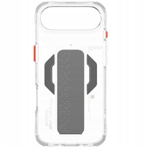 Skinarma Haxa Case for iPhone Air Magnetic Charging + Grip Stand Transparent 4