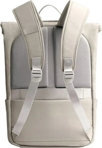 UNIQ Arden RPET 24L beige backpack 2