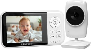 Baby Monitor Niania Elektroniczna  3.2" Kamera BM3 + Ekran IK632BMV1 Zintronic 5