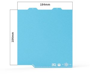 BIQU BIQU Panda Buildplate CryoGrip Pro Frostbite - dwustronna magnetyczna nakładka - do drukarek Bambu Lab A1 mini - 184x184mm} 3