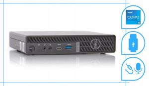 Komputer Dell Optiplex 5080 Tiny Intel Core i5 16GB DDR4 1000GB SSD Windows 11 3