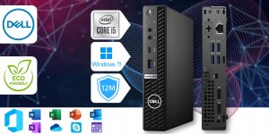 Komputer Dell Optiplex 5080 Tiny Intel Core i5 16GB DDR4 1000GB SSD Windows 11 10