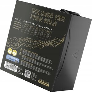 Zasilacz Modecom Volcano Hex 750W Gold (ZAS-MC-HEX-0750-GOLD) 7