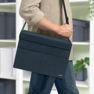Torba Leitz LEITZ Torba do dzielenia biurka z pokrywką szara 200x235x355 (BxHxT) 2