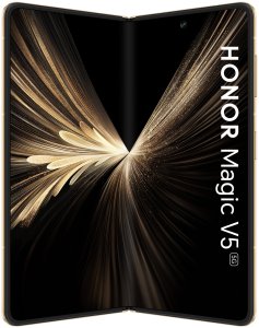 HONOR Magic V5 5G (MBH-N49) AI Handy, Sim Free, 512GB Speicher 16GB RAM, Dual SIM, Android 15, Klappbildschirm Smartphone - Dawn Gold (5109BUHJ) 14