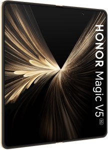 HONOR Magic V5 5G (MBH-N49) AI Handy, Sim Free, 512GB Speicher 16GB RAM, Dual SIM, Android 15, Klappbildschirm Smartphone - Dawn Gold (5109BUHJ) 15