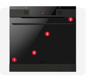 Piekarnik Amica ED3751BA V PIZZA STUDIO 58385 8